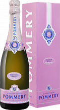 Шампанское Pommery Brut Rose Royal Champagne AOP (Подарочная упаковка)