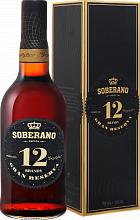 Бренди Soberano Gran Reserva 12 Gonzalez Byass (Подарочная упаковка)