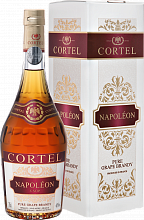 Бренди Brandy Cortel Napoleon VSOP (Подарочная упаковка)