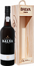 Портвейн Dalva Porto 10 years old C. Da Silva (Подарочная упаковка)