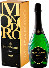 Игристое вино Mondoro Brut Campari (Подарочная упаковка)