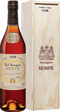 Sempe Vieil Armagnac 1948 (Подарочная упаковка)