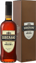 Бренди Soberano Solera Gonzalez Byass (Подарочная упаковка)