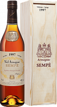 Арманьяк Sempe Vieil Armagnac 1997 (Подарочная упаковка)