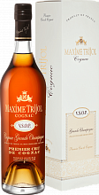 Коньяк Maxime Trijol Cognac VSOP Grande Champagne Premier Cru (Подарочная упаковка)