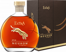 Коньяк Meukow Cognac Extra (Подарочная упаковка)
