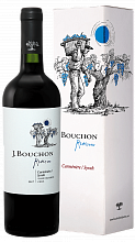 Вино Carmenere Syrah Reserva Maule DO J. Bouchon (Подарочная упаковка)