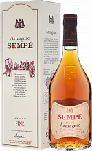 Арманьяк Sempe Fine Armagnac (Подарочная упаковка)