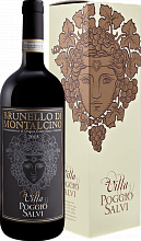 Вино Brunello di Montalcino DOCG Villa Poggio Salvi (Подарочная упаковка)
