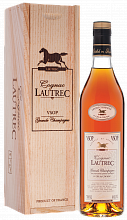 Коньяк Lautrec Cognac VSOP Grande Champagne Premier Cru (Подарочная упаковка)