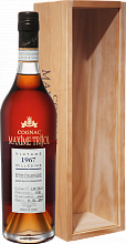 Коньяк Maxime Trijol Cognac Petite Champagne 1967 (Подарочная упаковка)