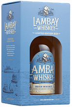 Виски Lambay Small Batch Blend Irish Whiskey 4 YO (Подарочная упаковка)