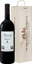 Вино Barolo del Comune di Barolo DOCG Marchesi di Barolo (Подарочная упаковка)