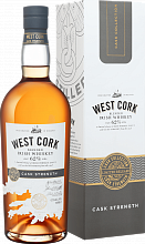 Виски West Cork Cask Strength Blended Irish Whiskey (Подарочная упаковка)